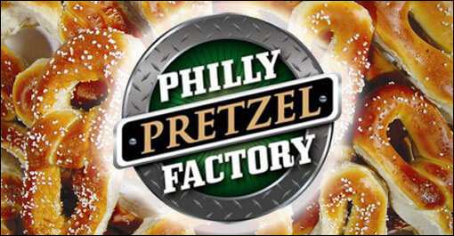 Free pretzels offered today at Philly Pretzel Factory.