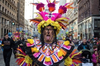 PHOTOS: Thousands ring in 2017 at annual Mummers Parade