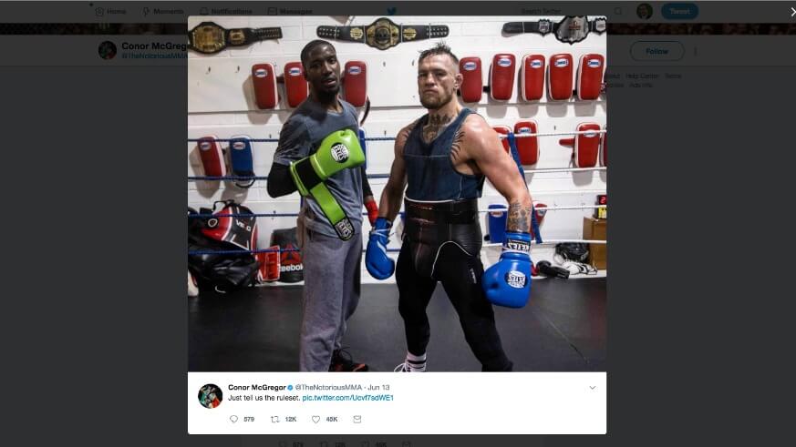 Will, McGregor, Mayweather, be, boxing, match, rules