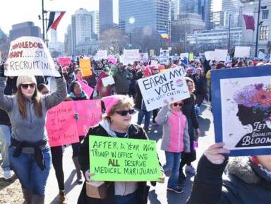 Did you attend the 2018 Women's March on Philadelphia? | HughE Dillon