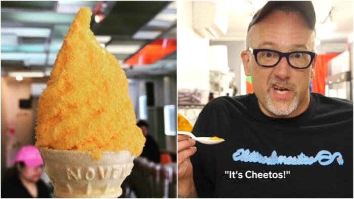 Cheeto soft serve is the new confusing but addictive invention of Big Gay Ice Cream.