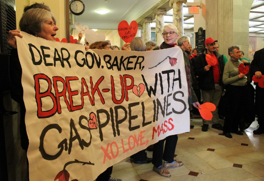 baker, charlie baker, gas pipeline, clean energy, gas pipeline opponents