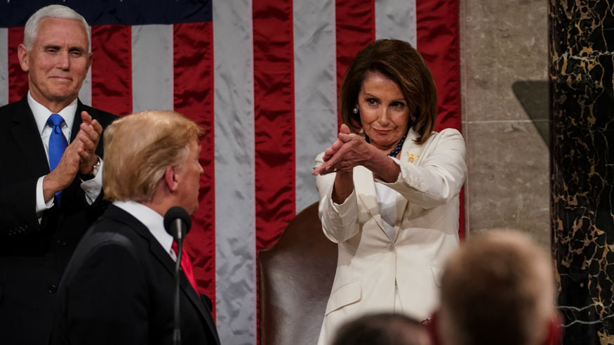 Funniest reactions to Nancy Pelosi's clap at Trump