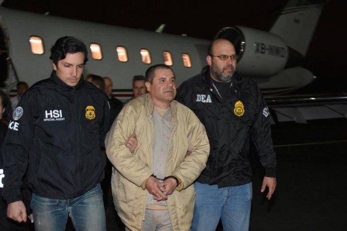 El Chapo arrives in the U.S.