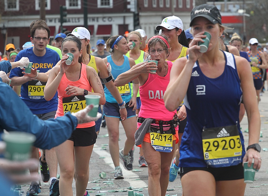 boston marathon, 2018 boston marathon, boston marathon by the numbers, number of spectators boston marathon