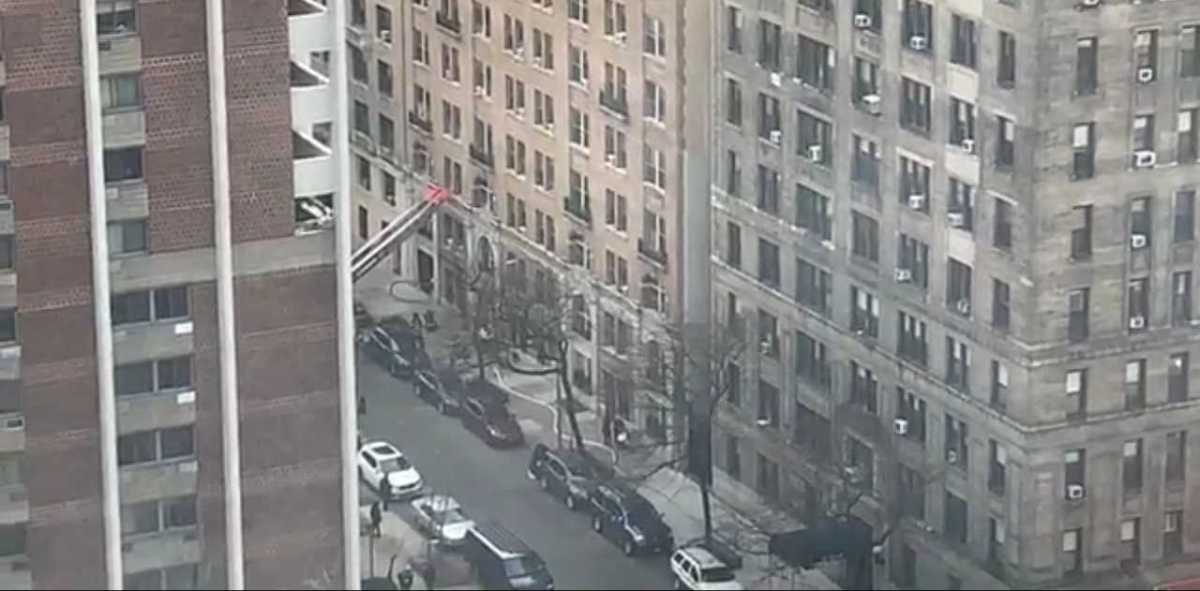 upper west side high rise fire kills one injures two