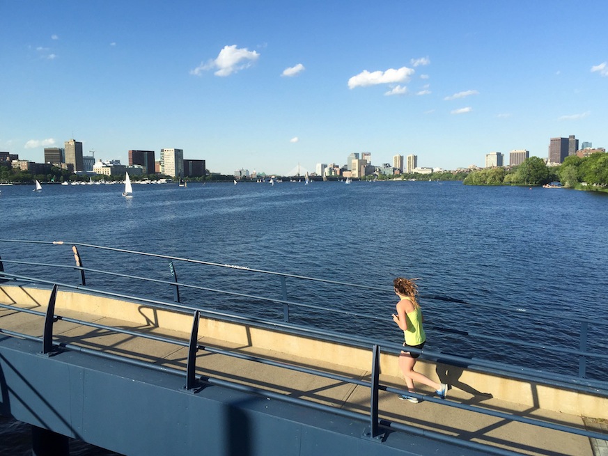 charles river, running, boston, massachusetts healthiest state, massachusetts fitness