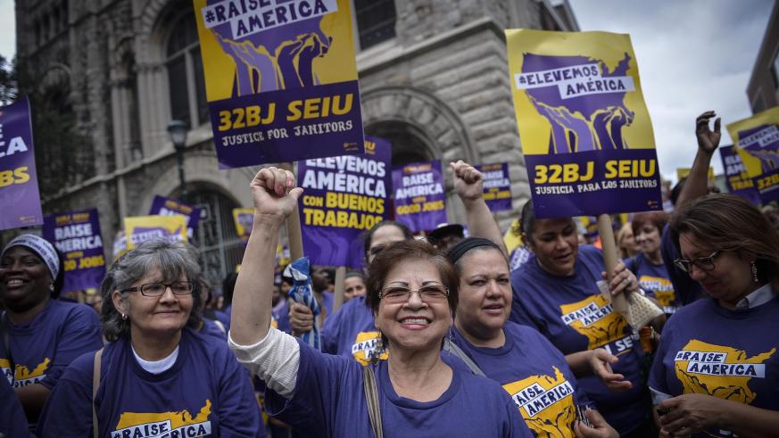 32BJ: On May Day, marching for immigrants and working people