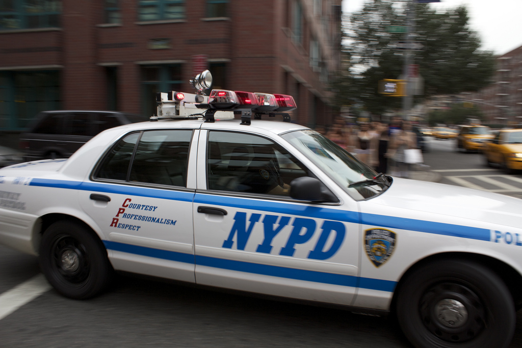 NYPD cop car