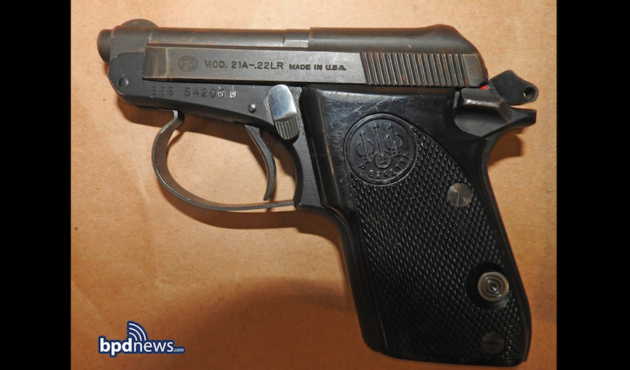 Cops confiscate gun from uncooperative teen outside Dorchester court: BPD