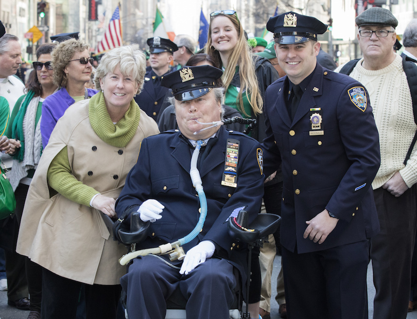 Inspirational NYPD officer, paralyzed three decades ago, dies at age 59