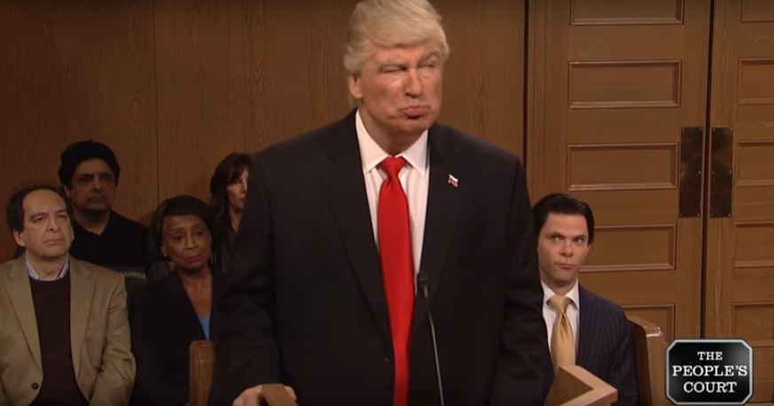 Baldwin takes Trump’s executive orders to ‘The People’s Court’ on ‘SNL’