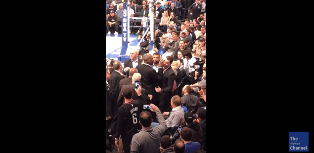 Charles Oakley fan fight video: Knicks owner James Dolan involved?