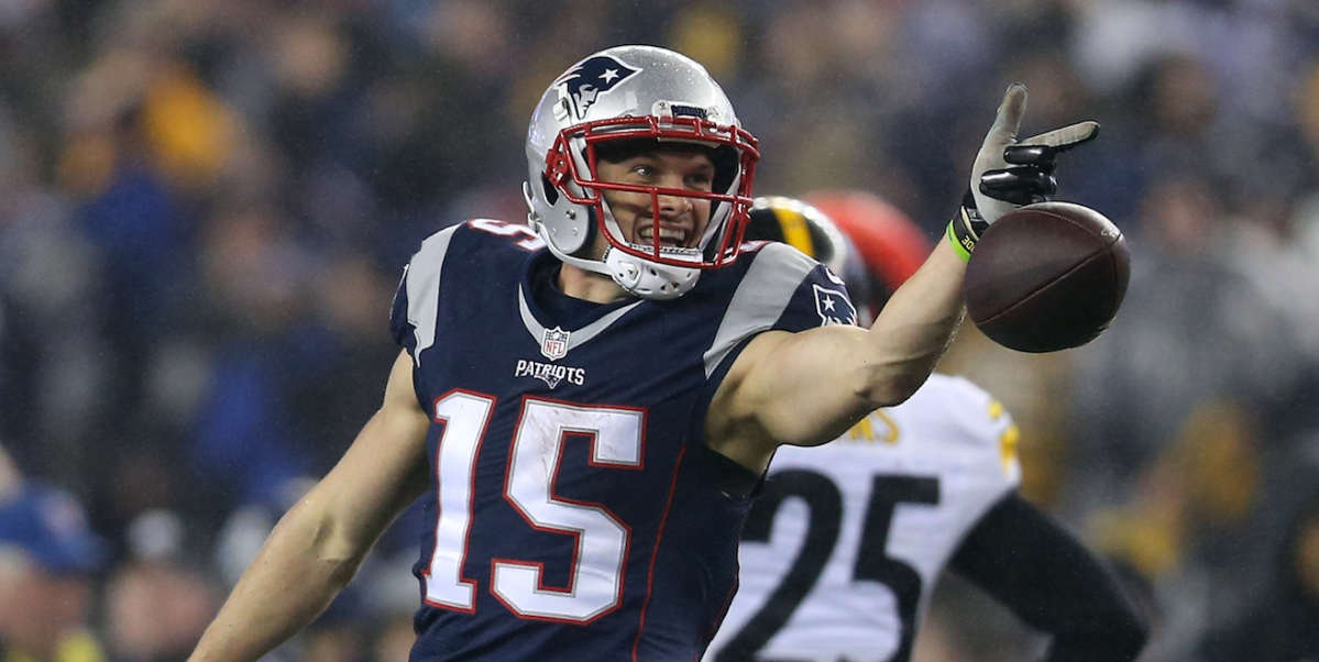 Chris Hogan has made the most out of his time with Tom Brady, Patriots