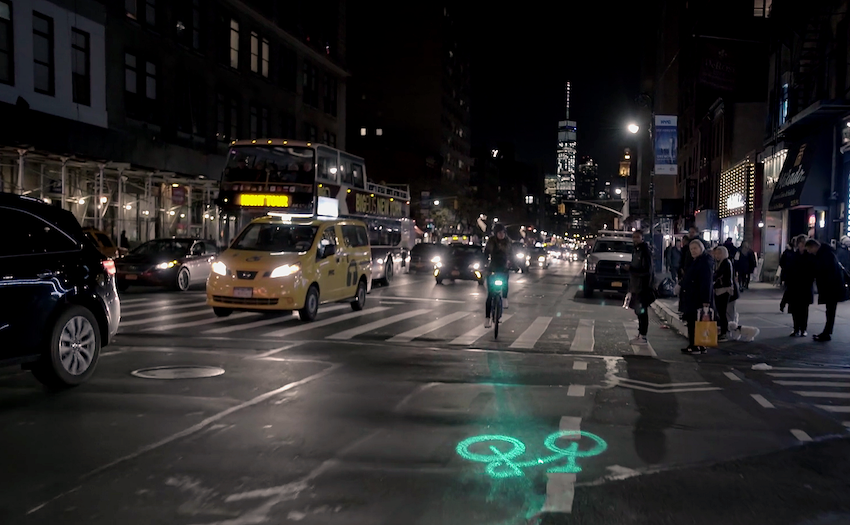 Citi Bike adds lasers to increase bike share rider safety