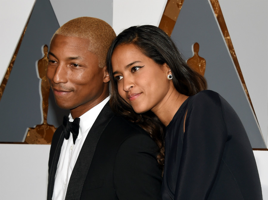 Talk about lucky: Pharrell Williams and his wife welcome triplets