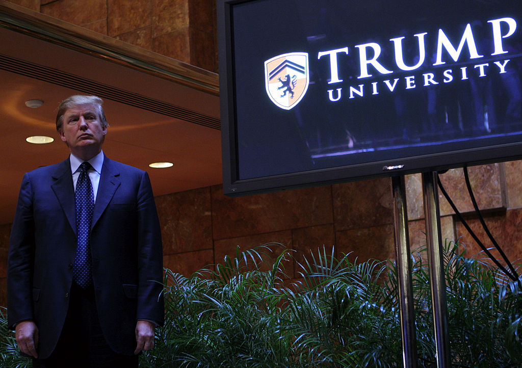 Ex-Trump University student wants to take president to court