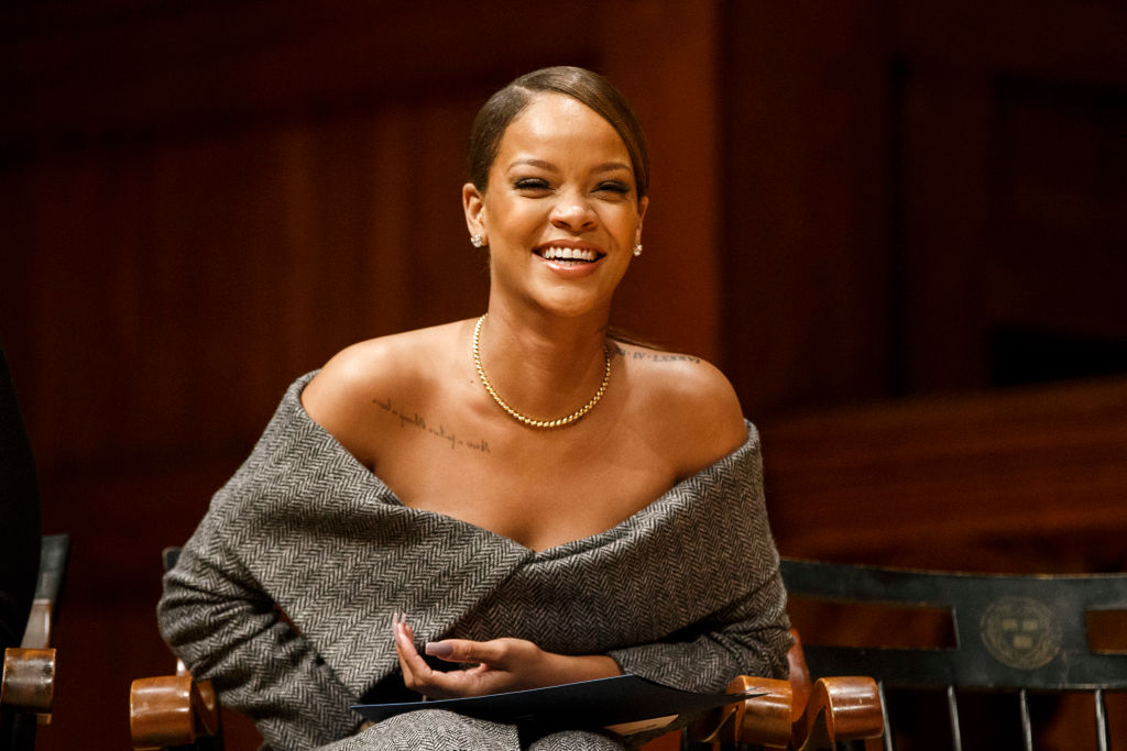 Watch “Bad Gal” Rihanna accept the Harvard University 2017 Humanitarian Award