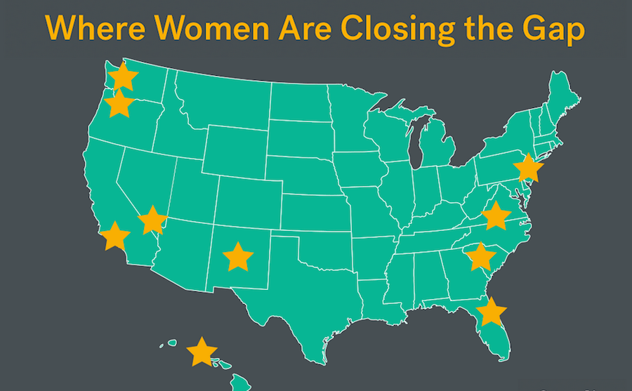 These are the cities where women are closing the gender gaps