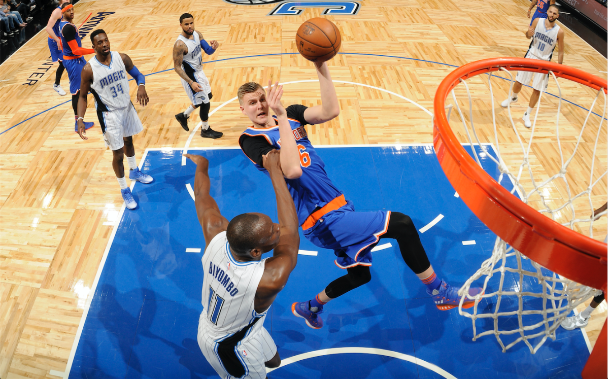 Kristaps Porzingis will look to lead way for Knicks down the stretch