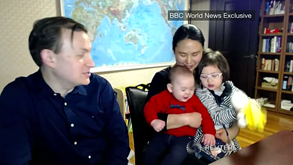 ‘Family blooper’ goes viral after Korea expert’s kids crash BBC interview
