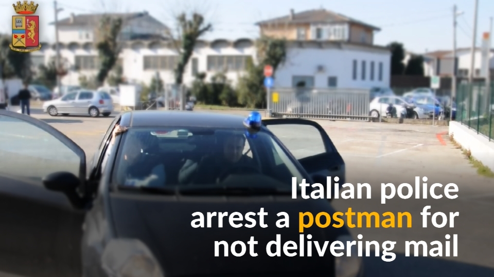 Italian postman never rings once, hoards mail instead