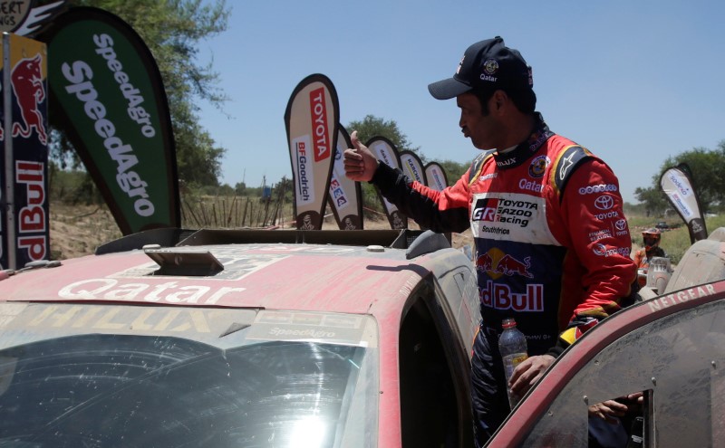 Two times winner Al-Attiyah pulls out of Dakar