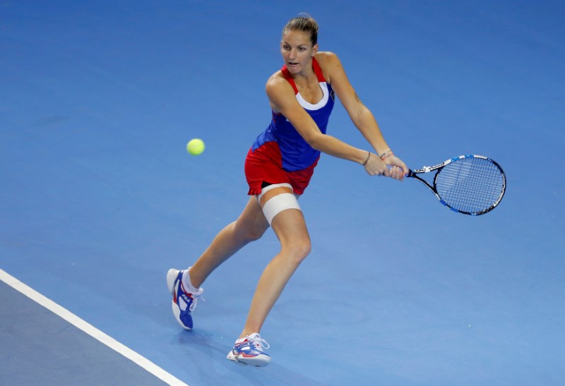 Pliskova crushes Svitolina to join Cornet in Brisbane final