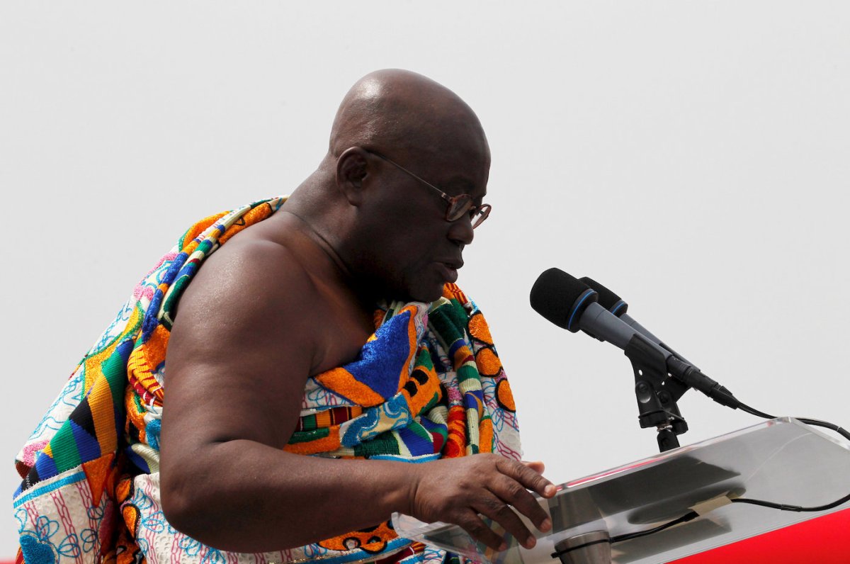 Ghana president faces outcry over plagiarism in inaugural speech