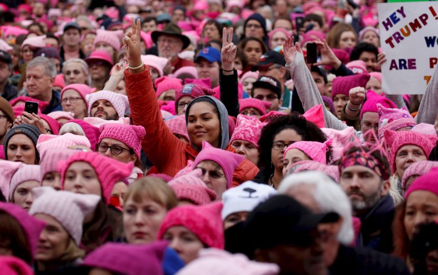 Trump fires tweet criticizing women’s march activists