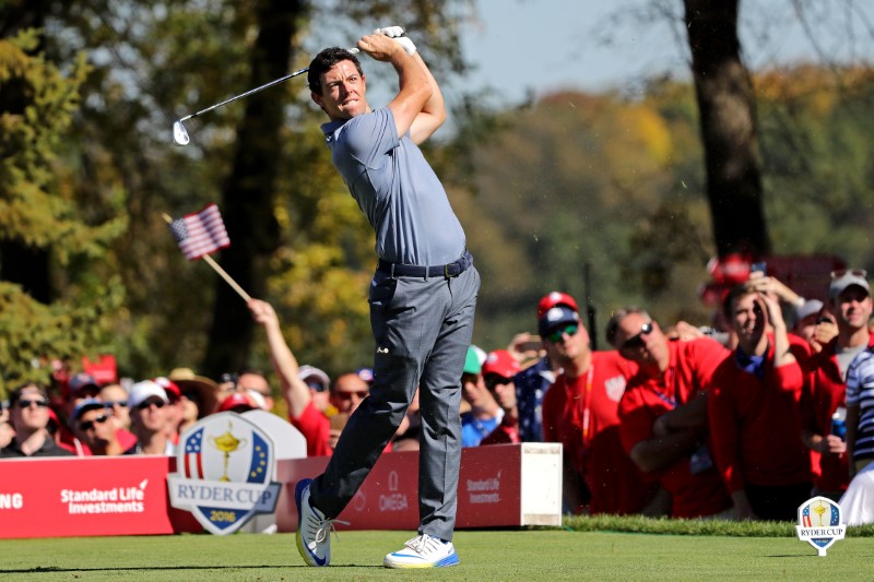 McIlroy plays with Trump, tunes up for comeback: reports