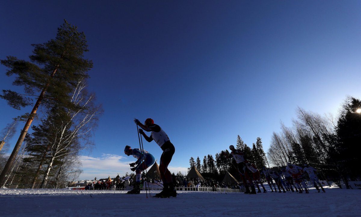 Nordic skiing: Russia takes team sprint gold as Norway, Finland collide
