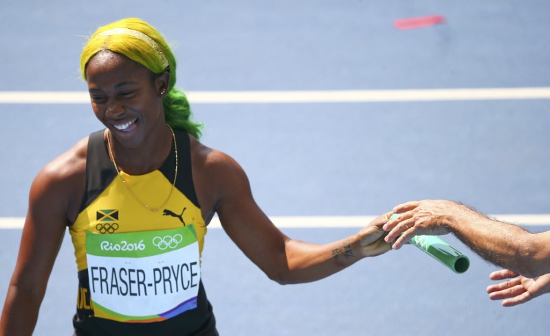 Sprinter Fraser-Pryce announces pregnancy, to miss world champs