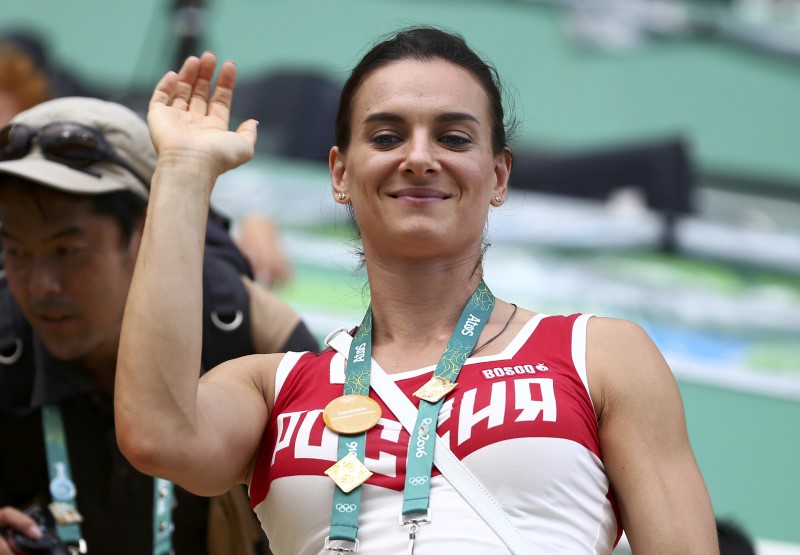 Russia’s anti-doping agency re-elects Isinbayeva as its head