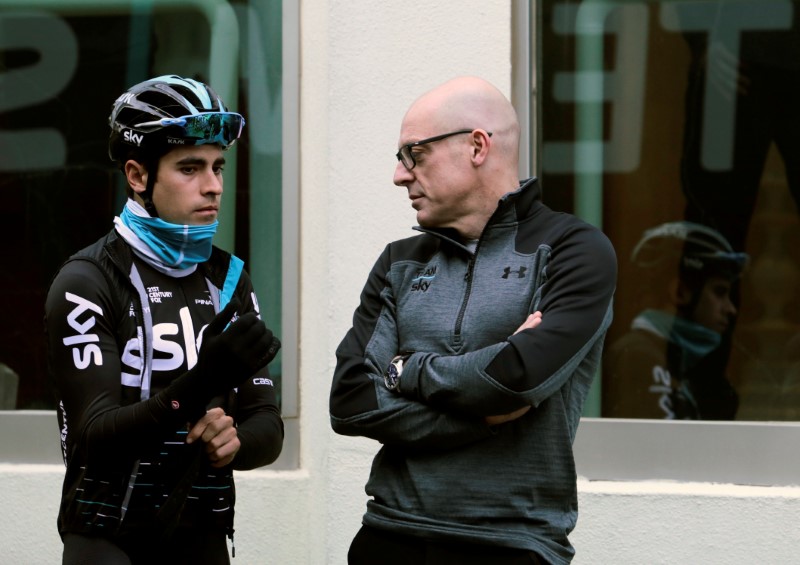 Cycling-Team Sky chief Brailsford says he will not quit