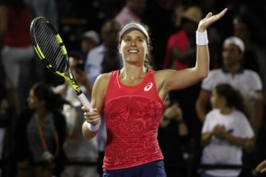 Konta, Wozniacki prevail to set up Miami final