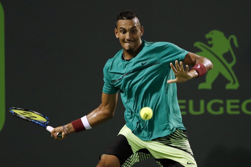Tennis-Team USA must be wary of fired-up Kyrgios, says Courier