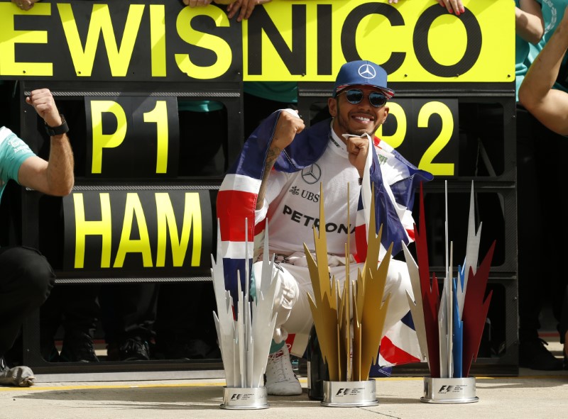Motor racing: Hamilton aims for Silverstone four-timer