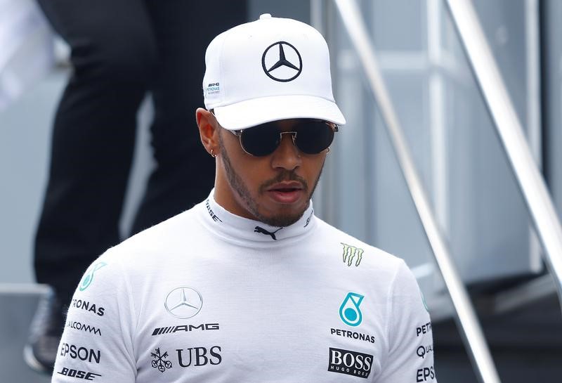 Hamilton the missing man as F1 hits London streets