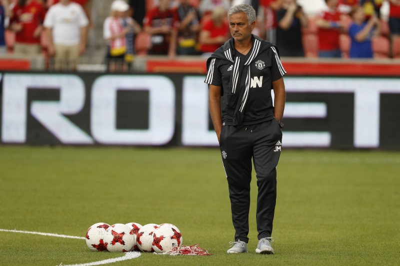 Mourinho satisfied with United’s progress despite Barca loss
