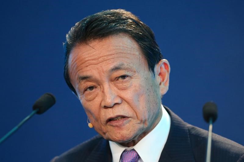Japan’s Aso says Tokyo to discuss frozen beef import tariffs in talks with
