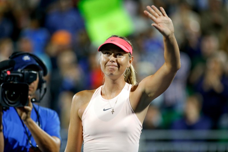 Sharapova withdraws from Stanford Classic with injury