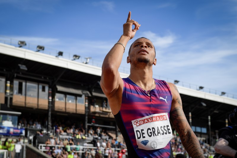 De Grasse out of the World Championships with injury