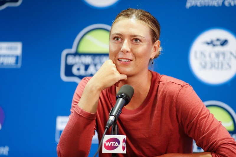 Tennis: Sharapova withdraws from Rogers Cup with arm injury