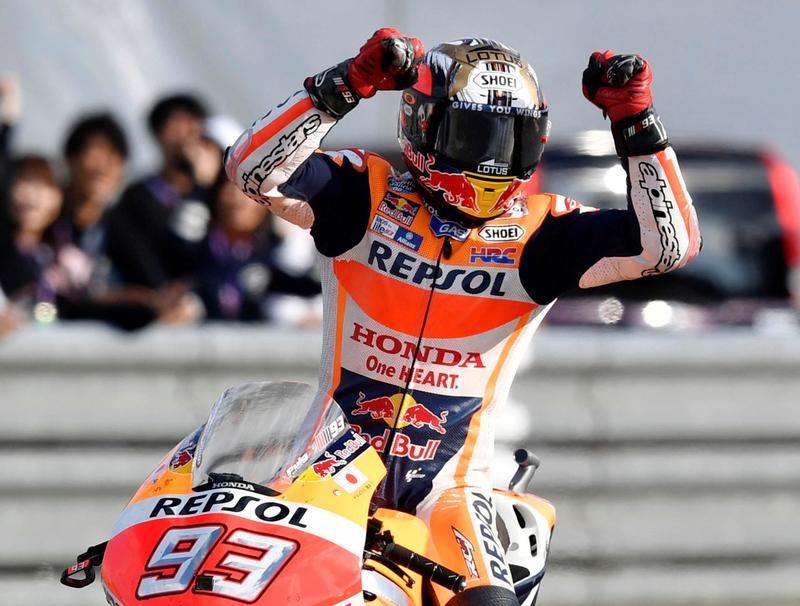 Spaniard Marquez seals third MotoGP win in Czech Grand Prix