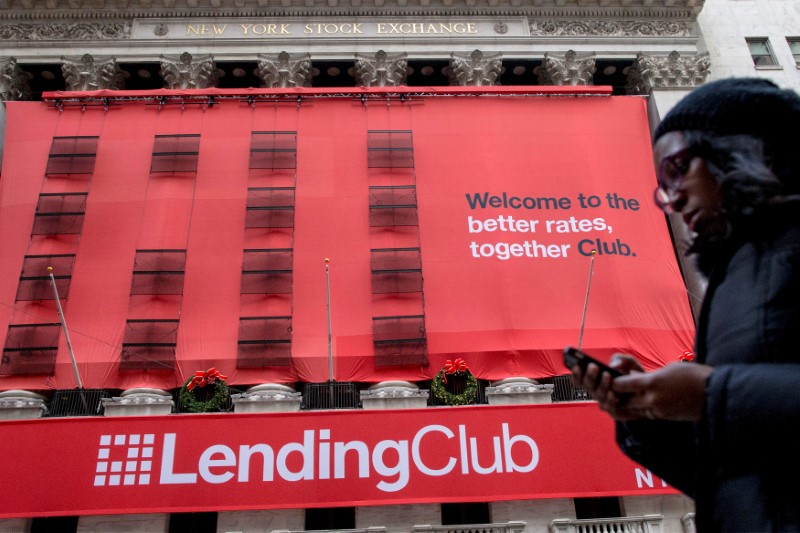 LendingClub shares rise 8 percent on positive outlook, higher revenue