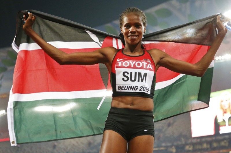 Athletics-Kenya’s former champion Sum pulls out of world 800m