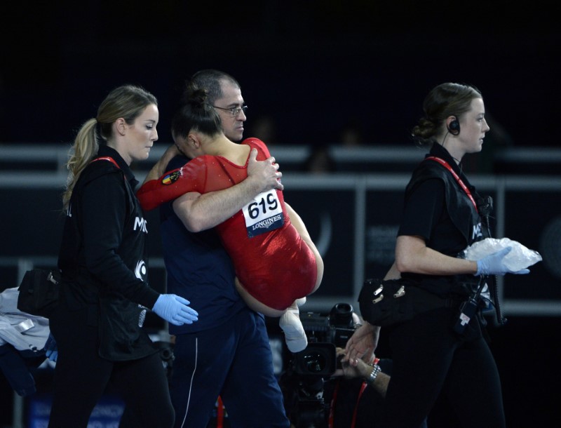 Gymnastics: Romanian Iordache out of worlds with torn Achilles