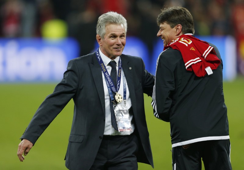 Bayern Munich appoint Heynckes as coach to end of season