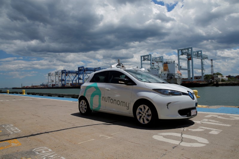 Delphi to buy self-driving tech startup nuTonomy for $450 million